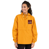 KNIGHT SWORDS WITH MEDIEVAL ARMOR EMBROIDERED CHAMPION PACKABLE JACKET - boopdo