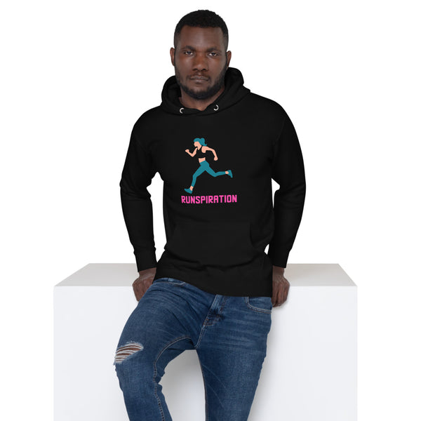 BOOPDO DESIGN RUNSPIRATION UNISEX HOODIE - boopdo