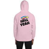 LETS PARTY HELL YEAH PRINT UNISEX HOODIE - boopdo