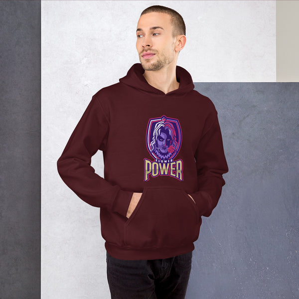Gaming With A Mobile Legend Inspired Flower Power Performance Unisex Hoodie - boopdo