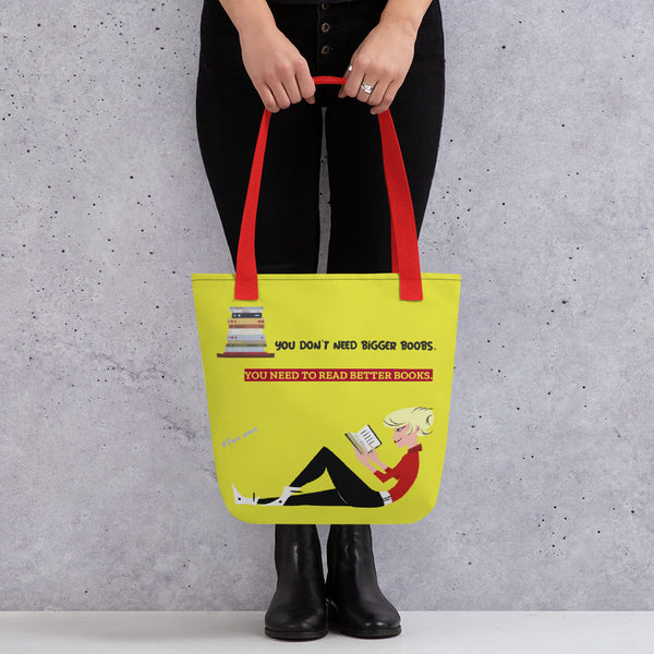YOU NEED TO READ BETTER BOOKS TOTE BAG - boopdo