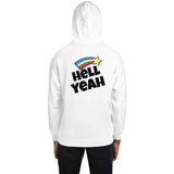 LETS PARTY HELL YEAH PRINT UNISEX HOODIE - boopdo
